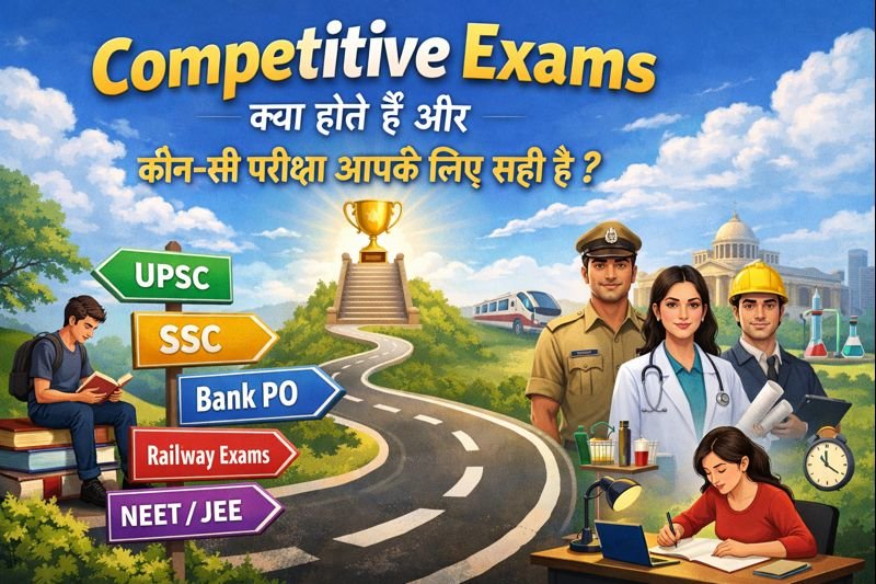 Competitive exams क्या होते हैं और कौन-सी परीक्षा आपके लिए सही है?