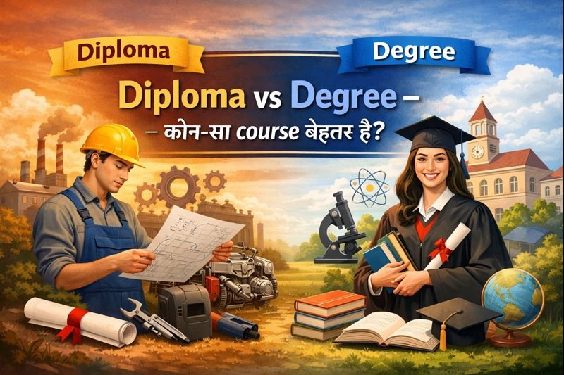 Diploma vs Degree कौन-सा course बेहतर है?
