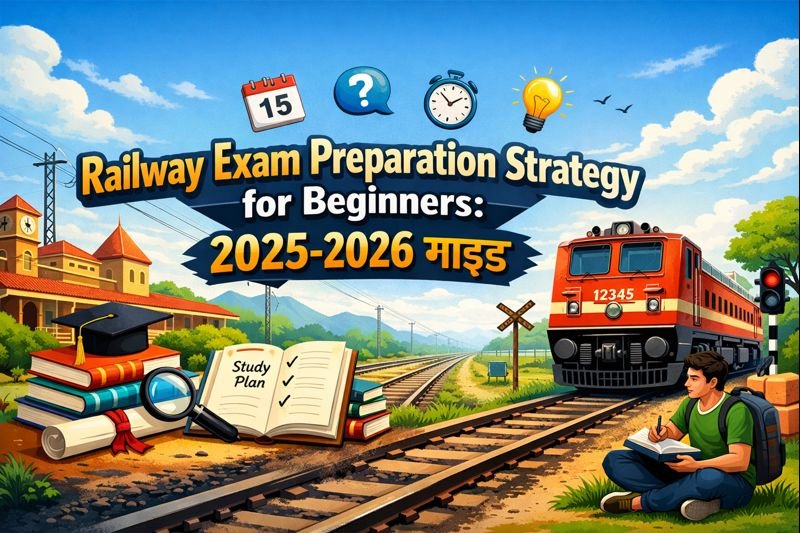 Railway Exam Preparation Strategy for Beginners: 2025-2026 गाइड