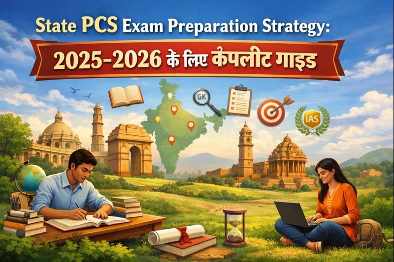 State PCS Exam Preparation Strategy: 2025-2026 के लिए कंपलीट गाइड
