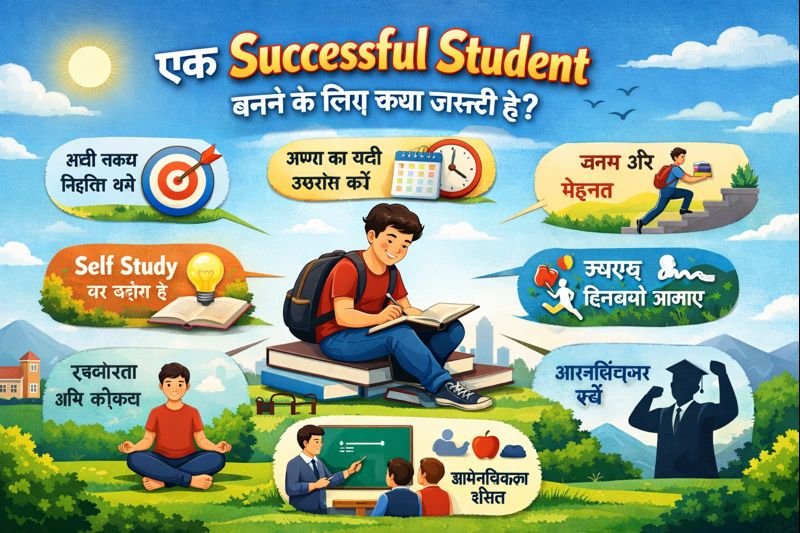 एक successful student बनने के लिए क्या जरूरी है?