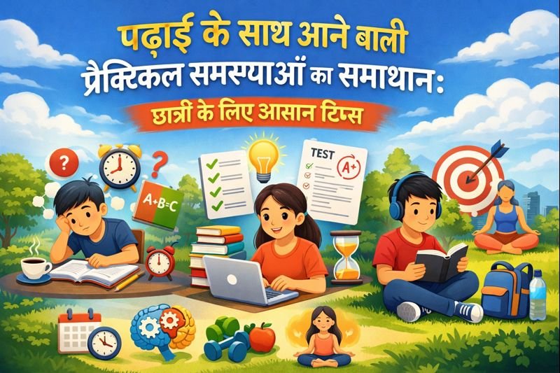 पढ़ाई के साथ आने वाली प्रैक्टिकल समस्याओं का समाधान: छात्रों के लिए आसान टिप्स