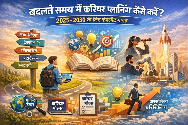 बदलते समय में करियर प्लानिंग कैसे करें? 2025-2030 के लिए कंपलीट गाइड