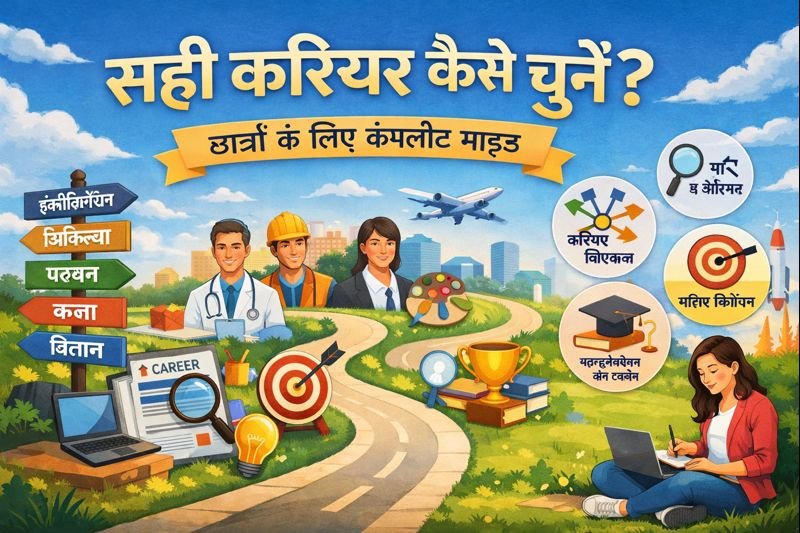 सही करियर कैसे चुनें? छात्रों के लिए कंपलीट गाइड