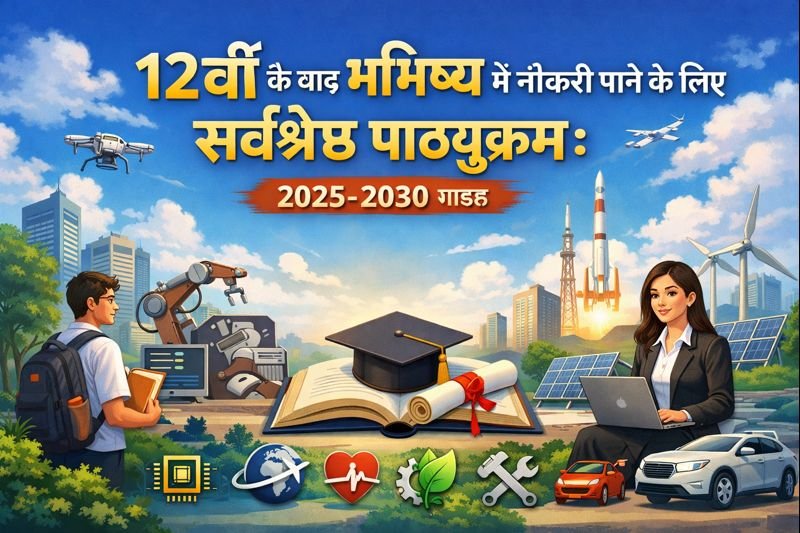 12वीं के बाद भविष्य में नौकरी पाने के लिए सर्वश्रेष्ठ पाठ्यक्रम: 2025-2030 गाइड