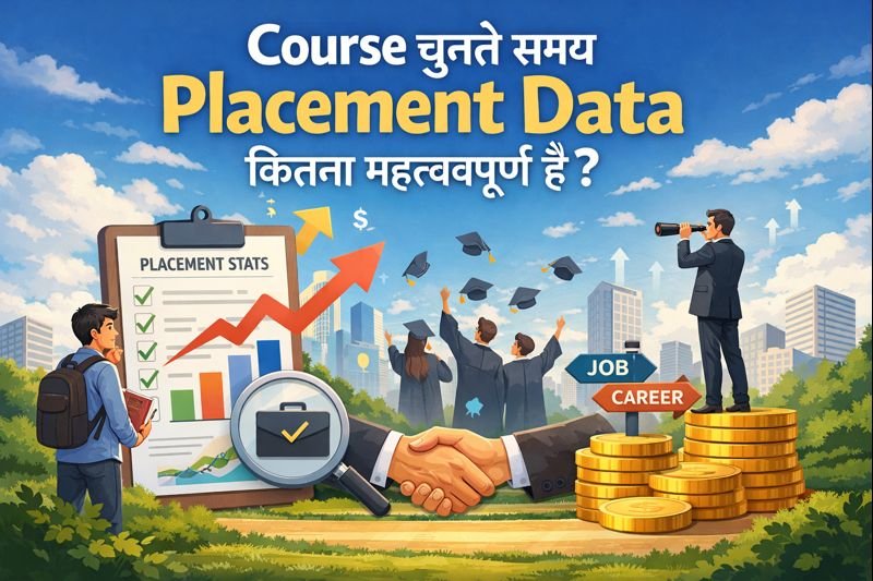 Course चुनते समय placement data कितना important है?